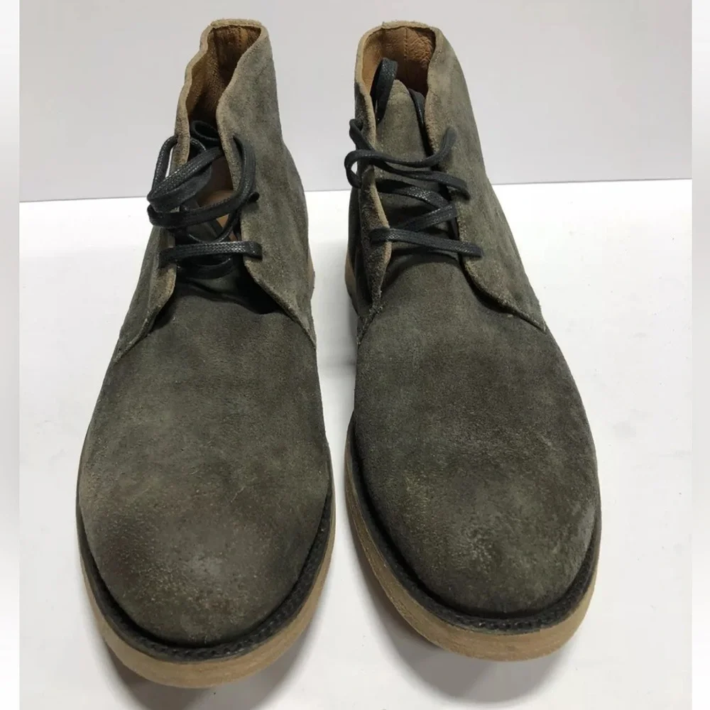 Frye Men’s Bowery Chukka Boots Faded Black, Size 11.5 M